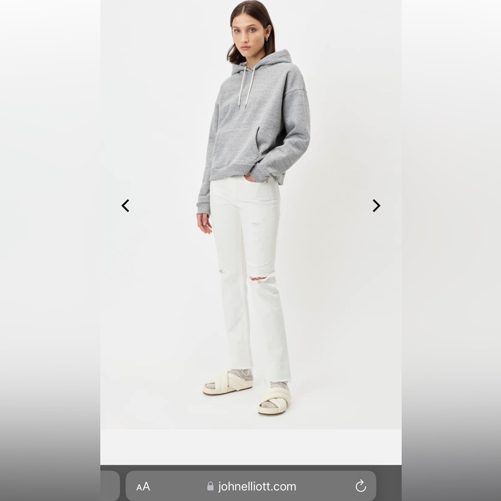 John Elliott Cashmere Terry Alma Hoodie